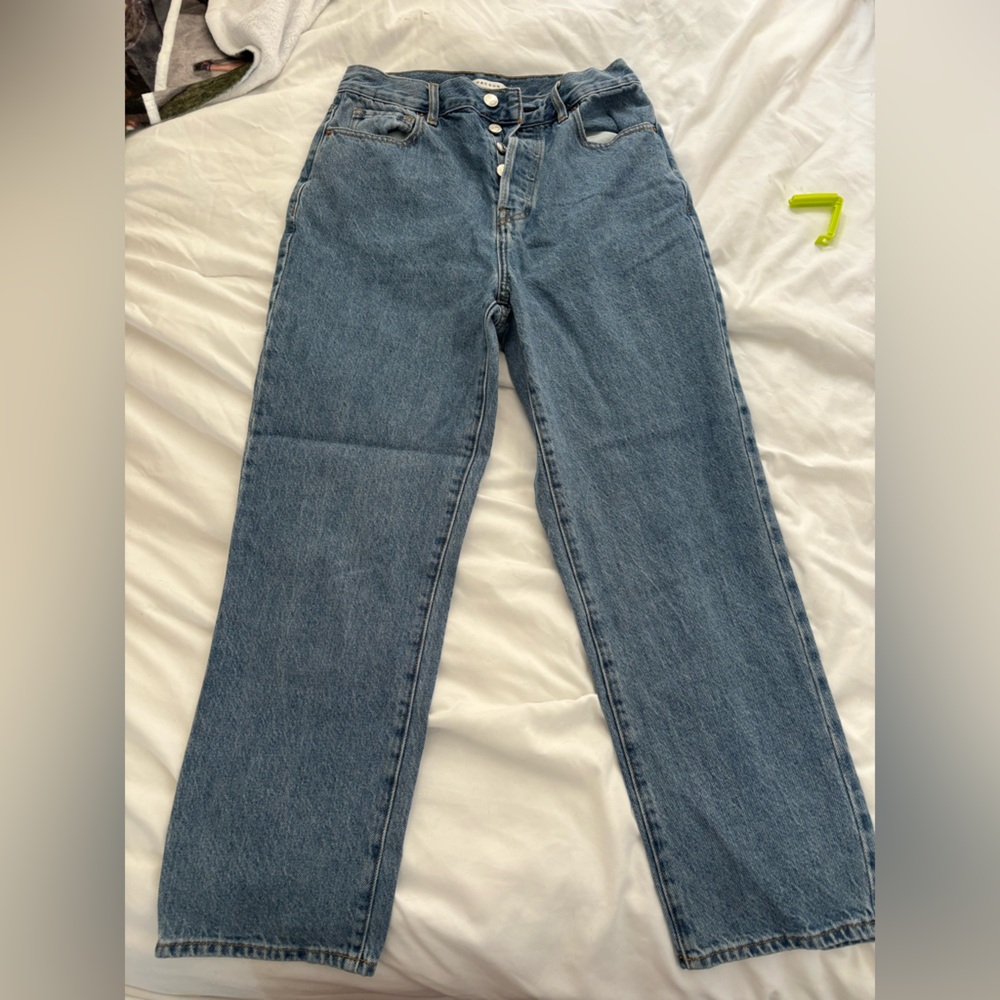 Pac sun high rise straight jeans